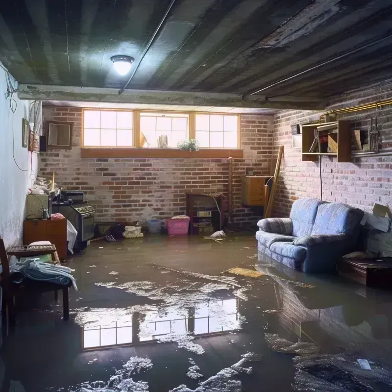 Flooded Basement Cleanup in Brookline, NH